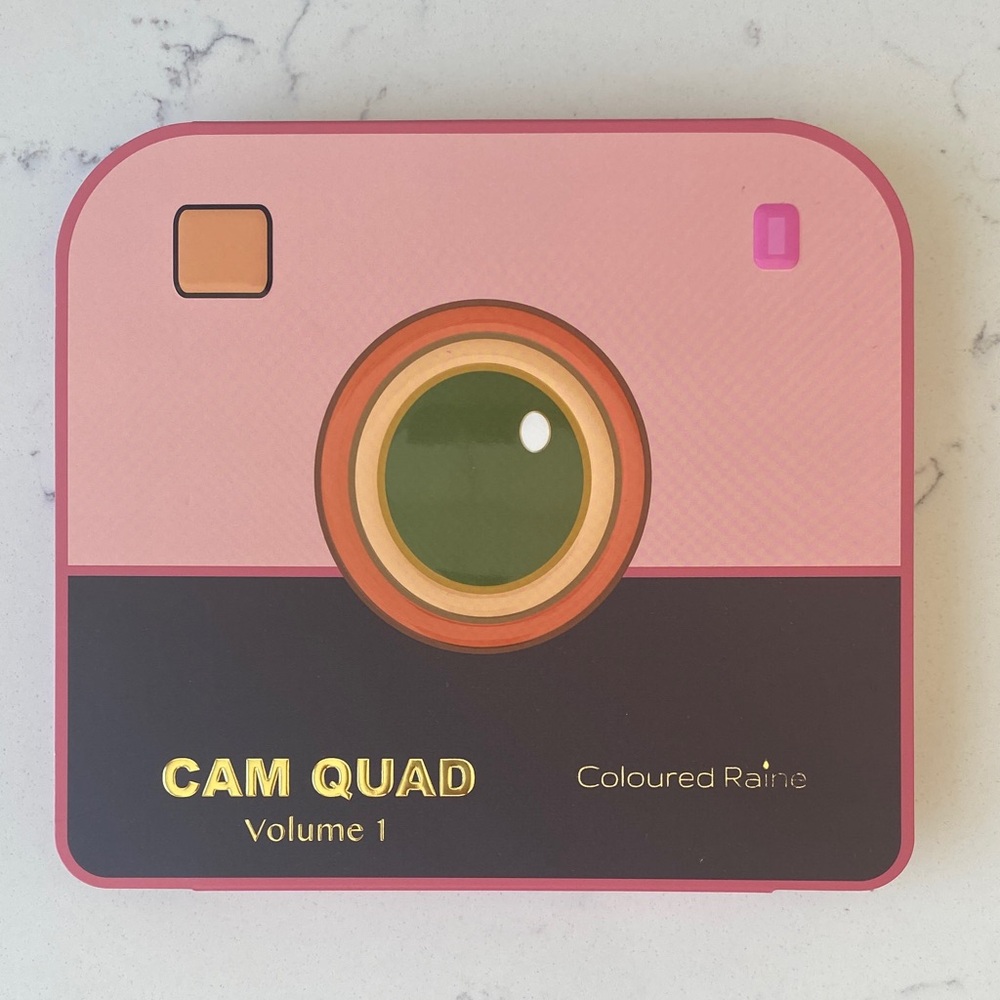 Coloured Raine Cam Quad Volume 1 Eyeshadow Palette - 16 shades